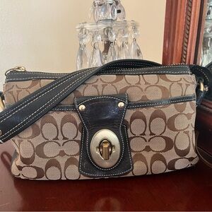 Coach Brown and Black Women's Bag